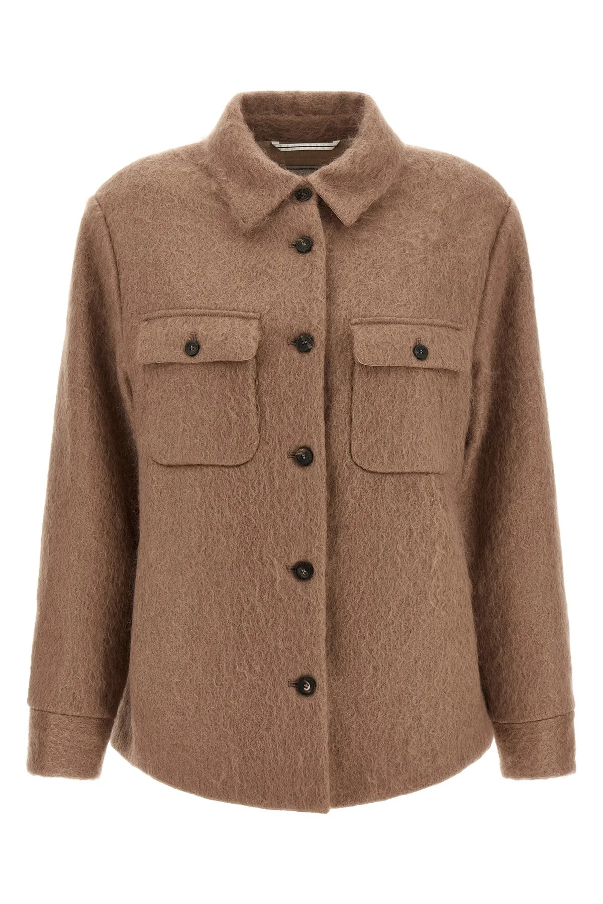 Bouclé Overshirt - 1