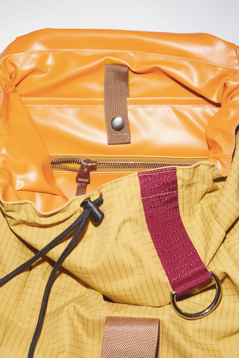 Large Backpack - Mustard yellow 7