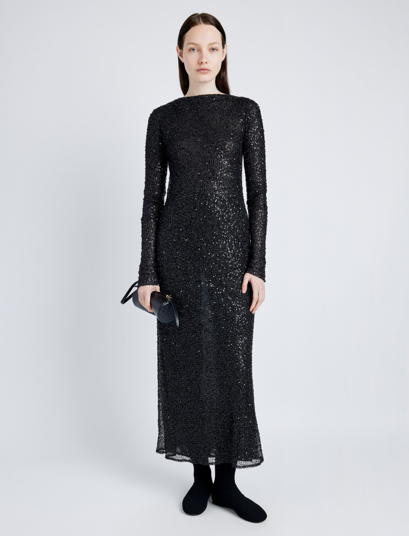 Proenza Schouler Marlowe Dress in Sequin outlook