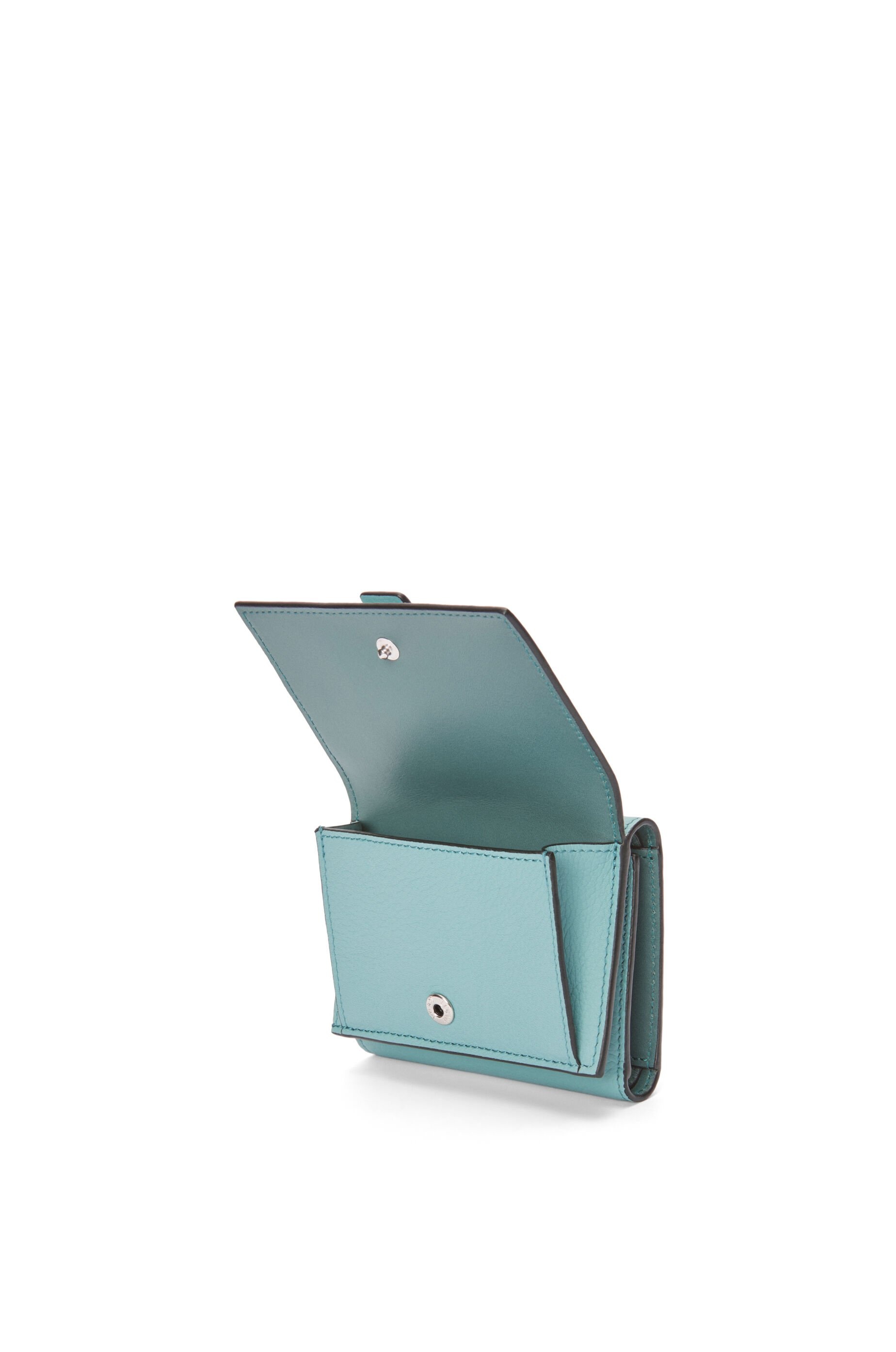 Trifold wallet in soft grained calfskin - 3