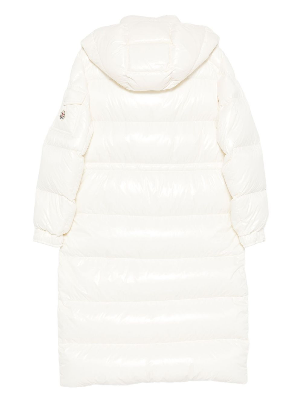 hooded quilted coat - 2