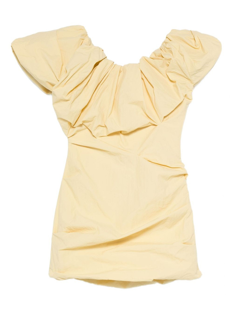 Rio puff-sleeve mini dress 1