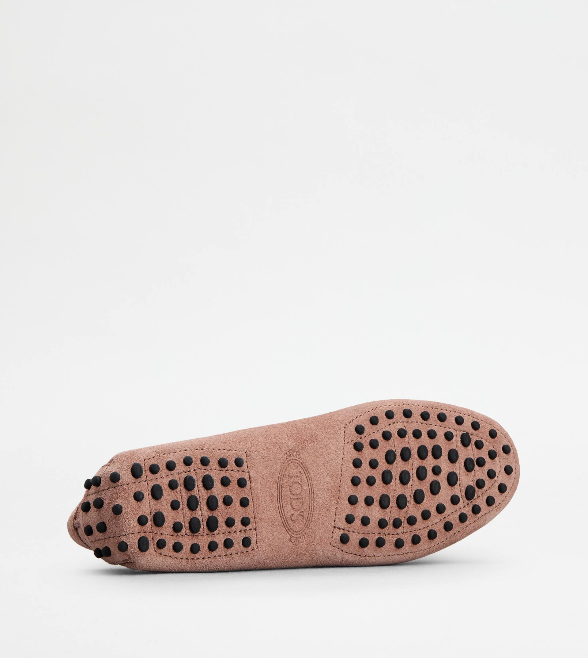 GOMMINO DRIVING SHOES IN SUEDE - PINK - 4