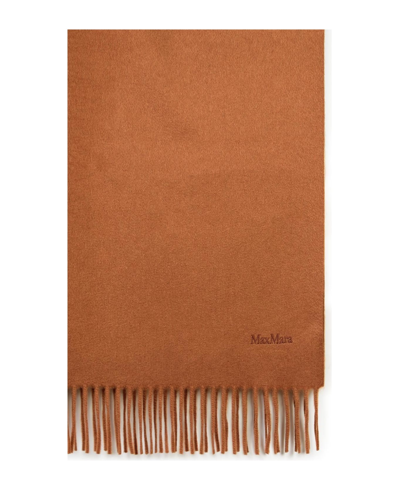 'baci' Light Brown Chasmere Scarf - 3