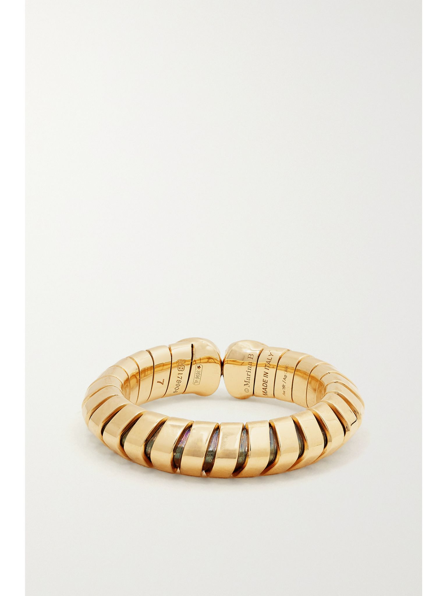Trisolina 18-karat gold emerald ring Gold - 3