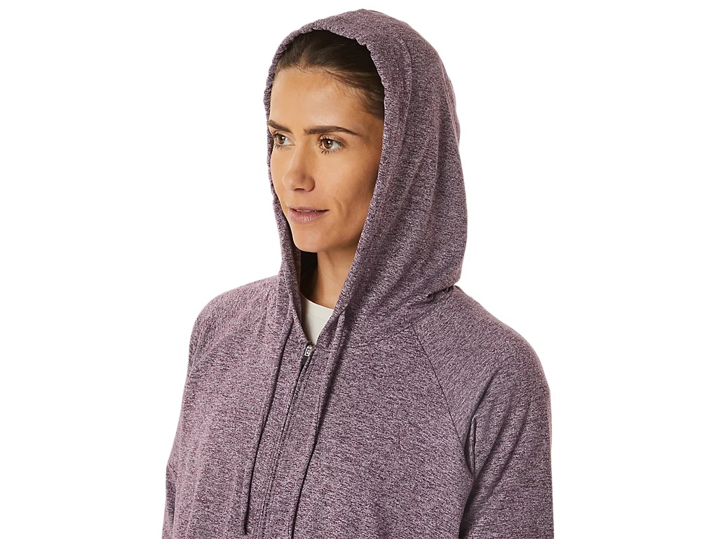 WOMEN'S SOFT STRETCH KNIT FULL ZIP HOODIE - 6