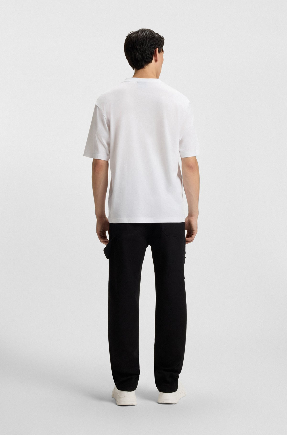 COTTON-JERSEY T-SHIRT WITH LOGO PRINT - 5