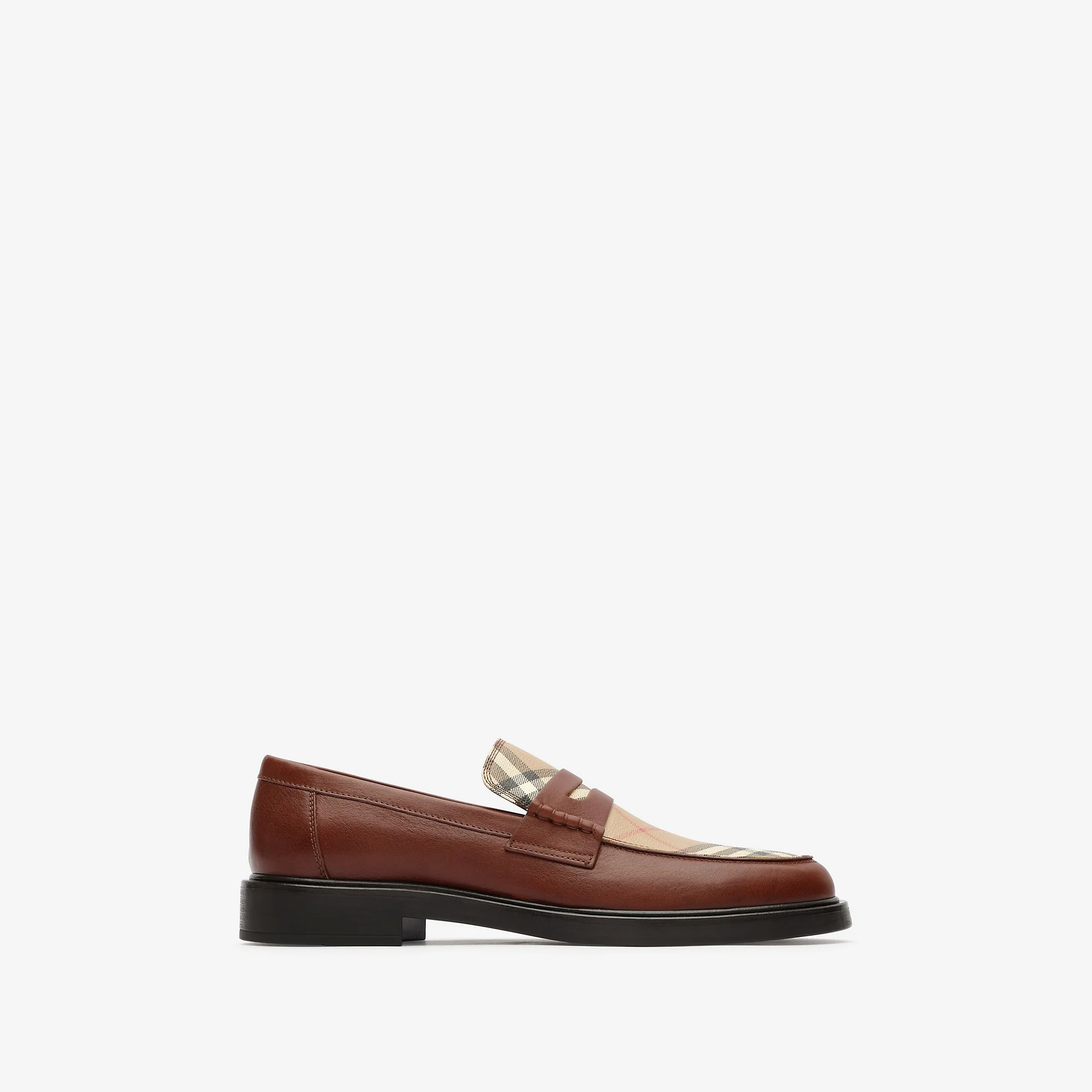Leather Pembroke Loafers - 1