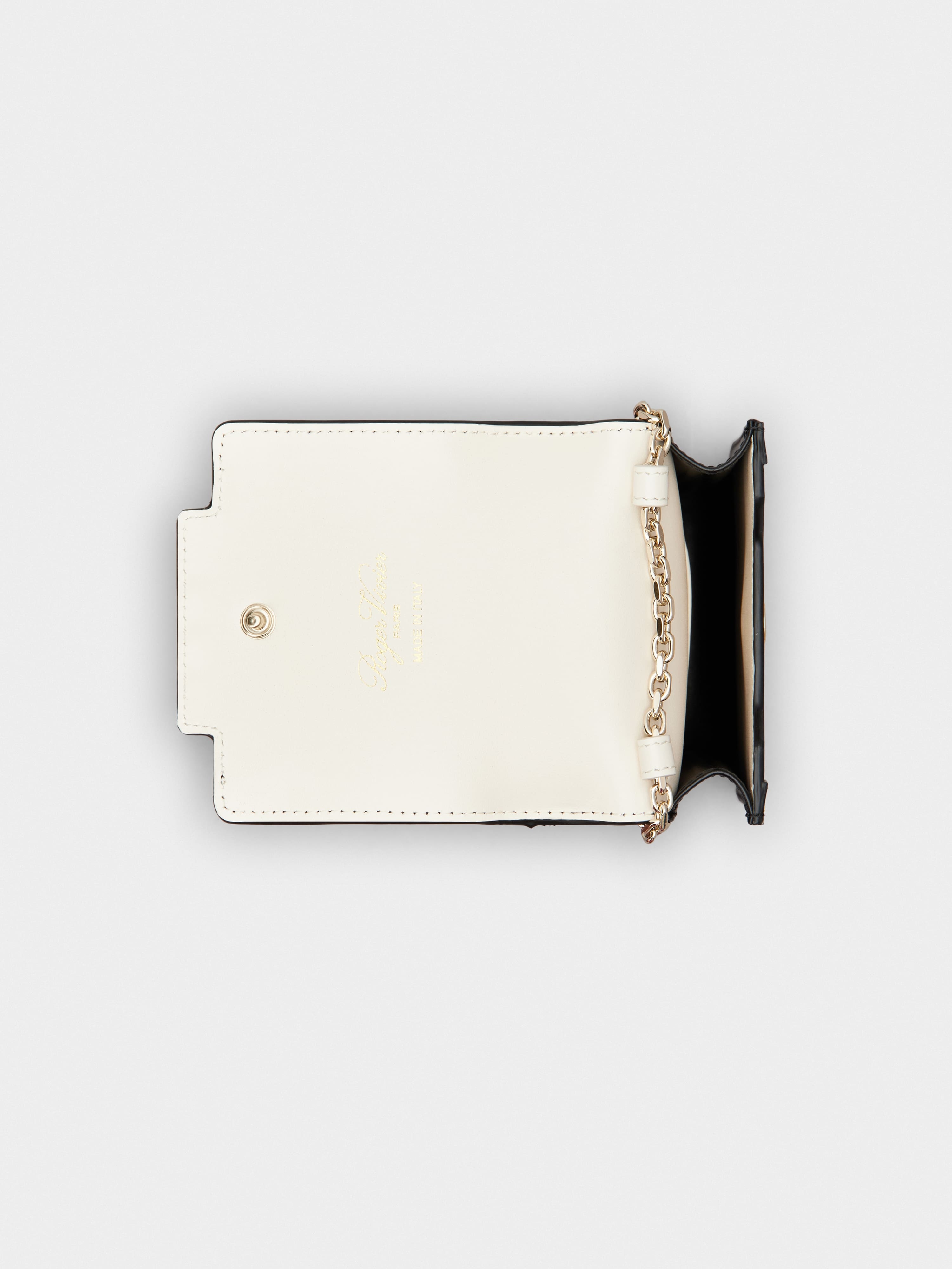Belle Vivier Lacquered Buckle Smartphone Bag in Patent Leather - 3