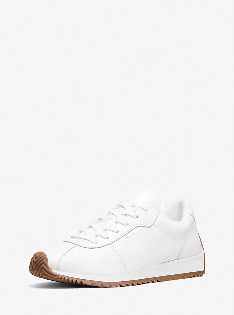 MICHAEL KORS Rhodes Leather Trainer outlook