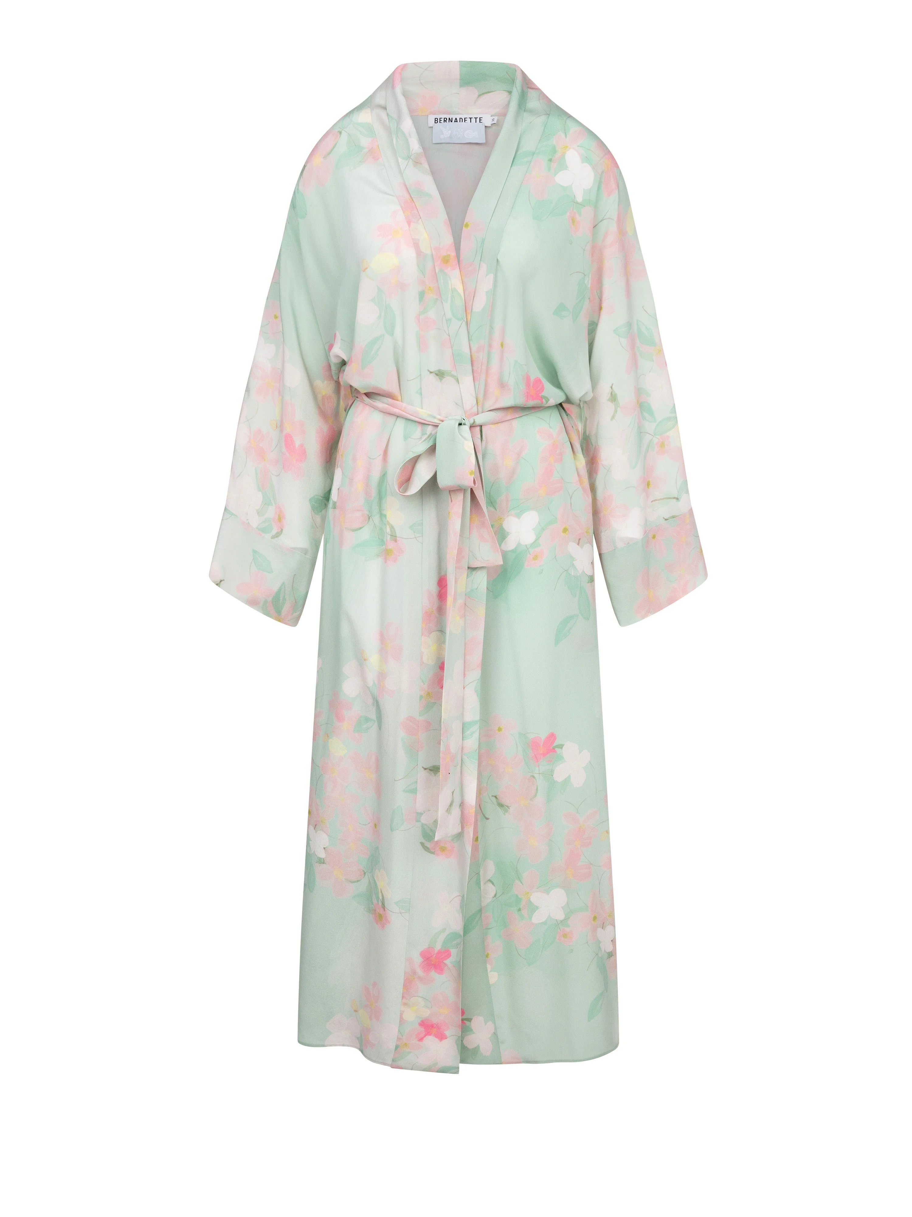 Peignoir Silk Crepe de Chine - 1