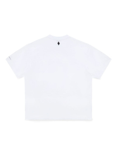 Marcelo Burlon County Of Milan slogan-print cotton T-shirt outlook