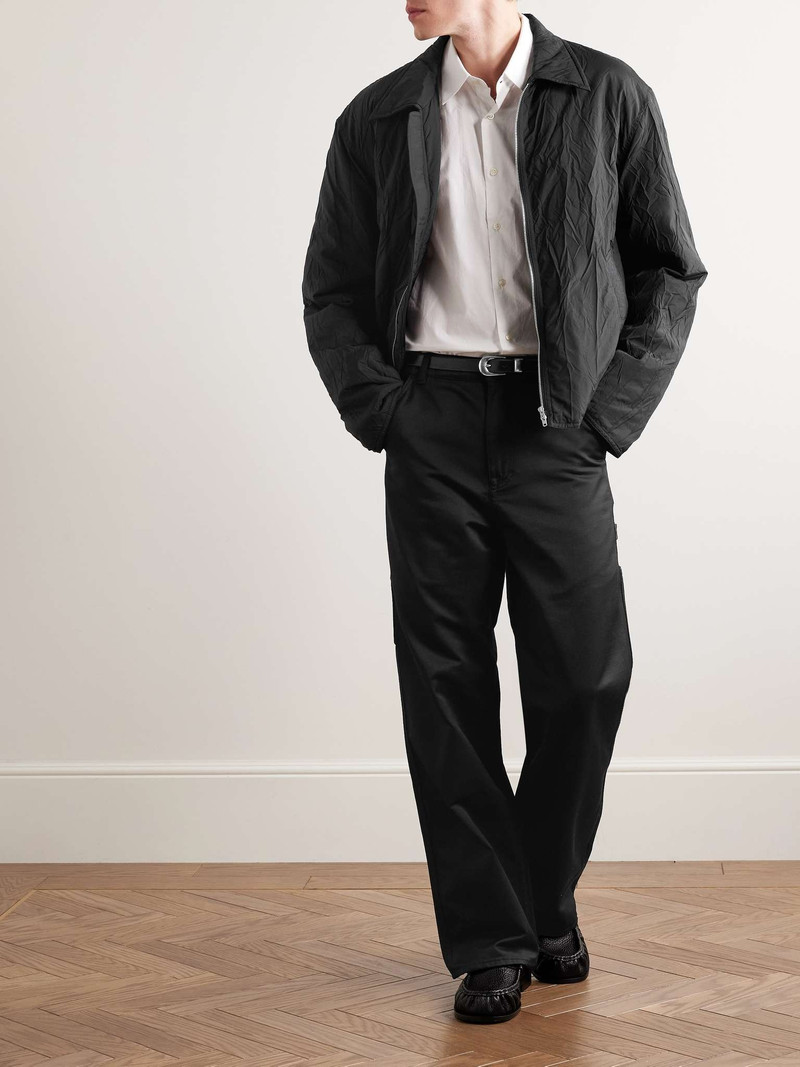 Our Legacy Joiner Straight-Leg Cotton-Blend Twill Trousers outlook