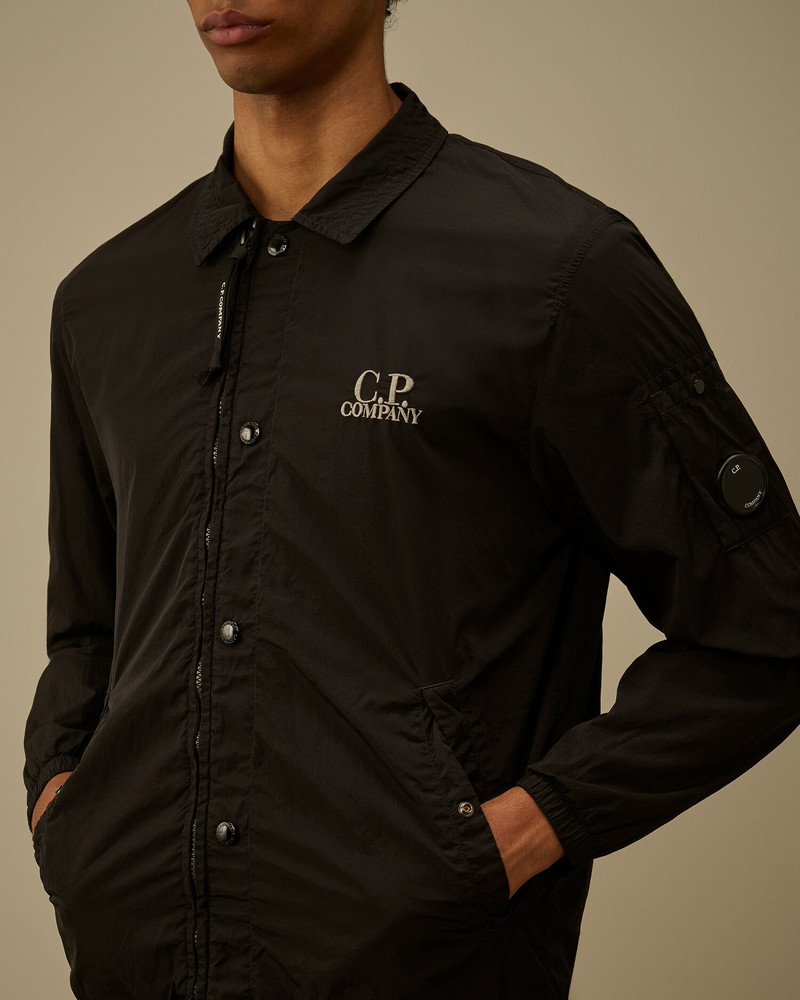 Chrome-R Graphic Zipped Overshirt 5