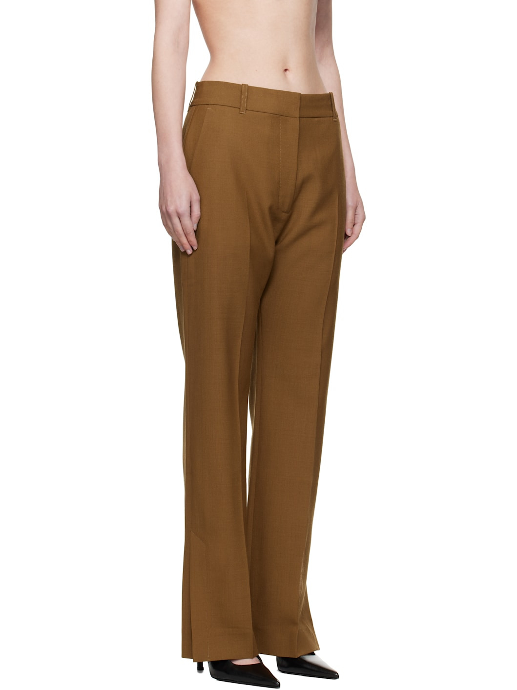 Brown Mitra Trousers - 2