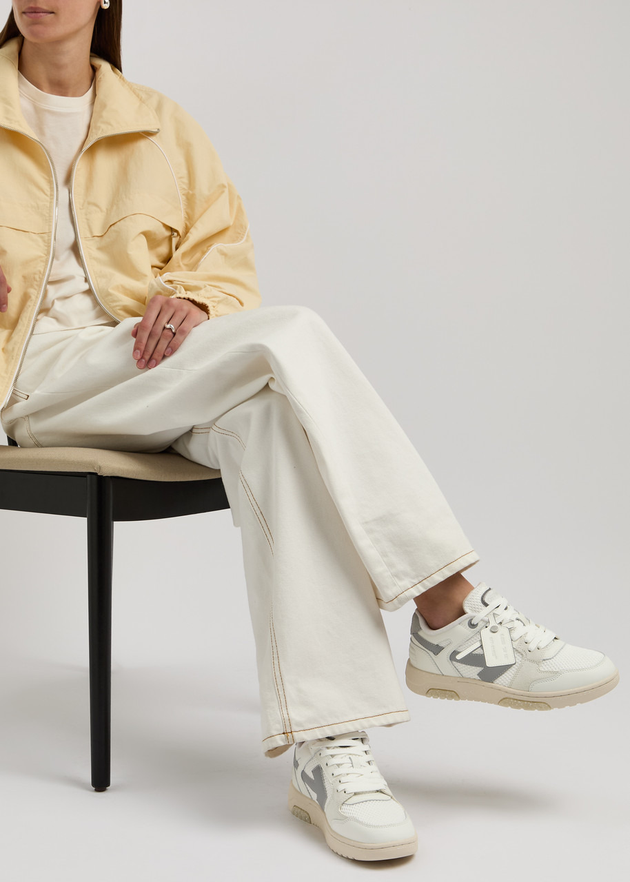 Out Of Office panelled mesh sneakers - 5