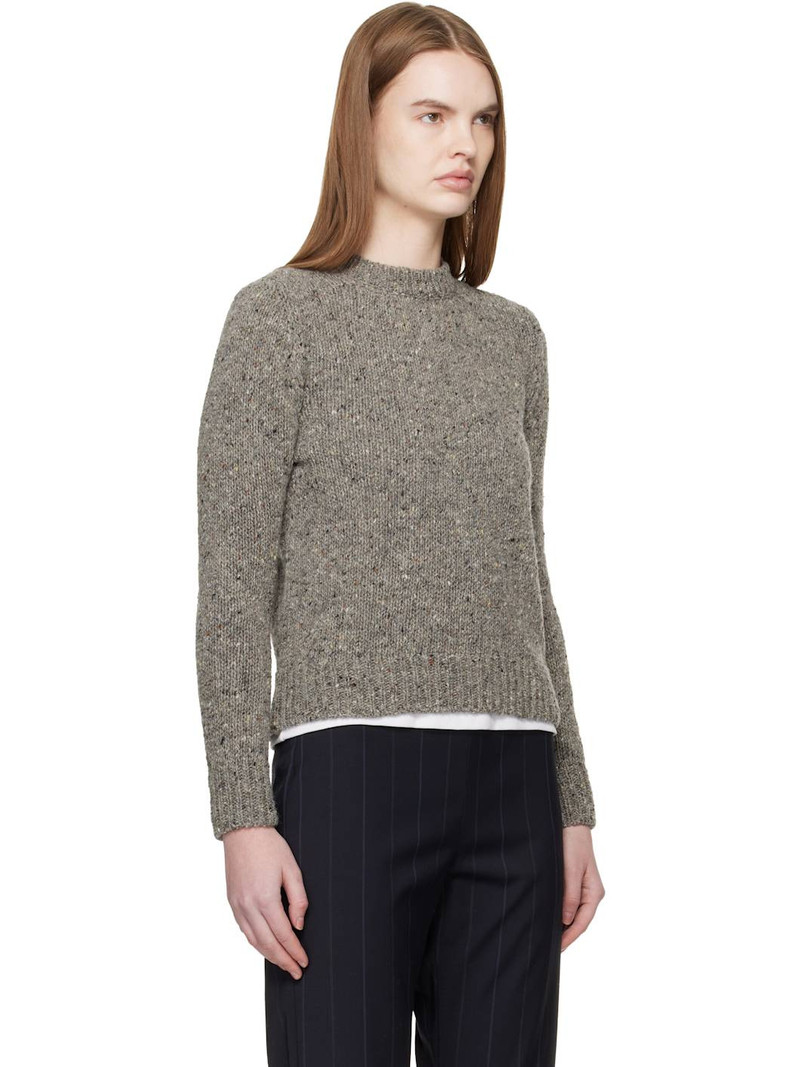Gray Arden Donegal Sweater 2