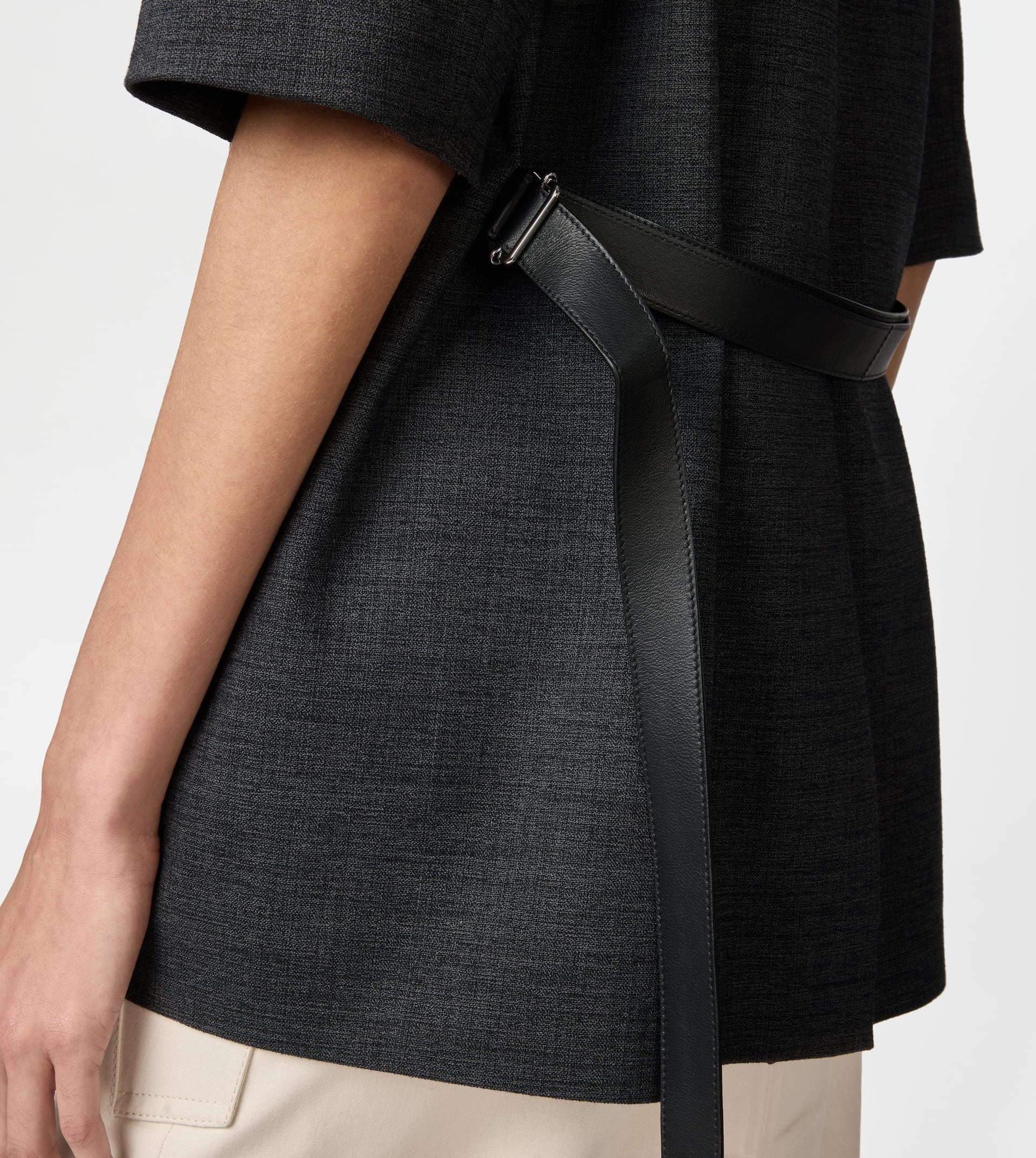 COTTON BLEND JACKET - GREY - 6