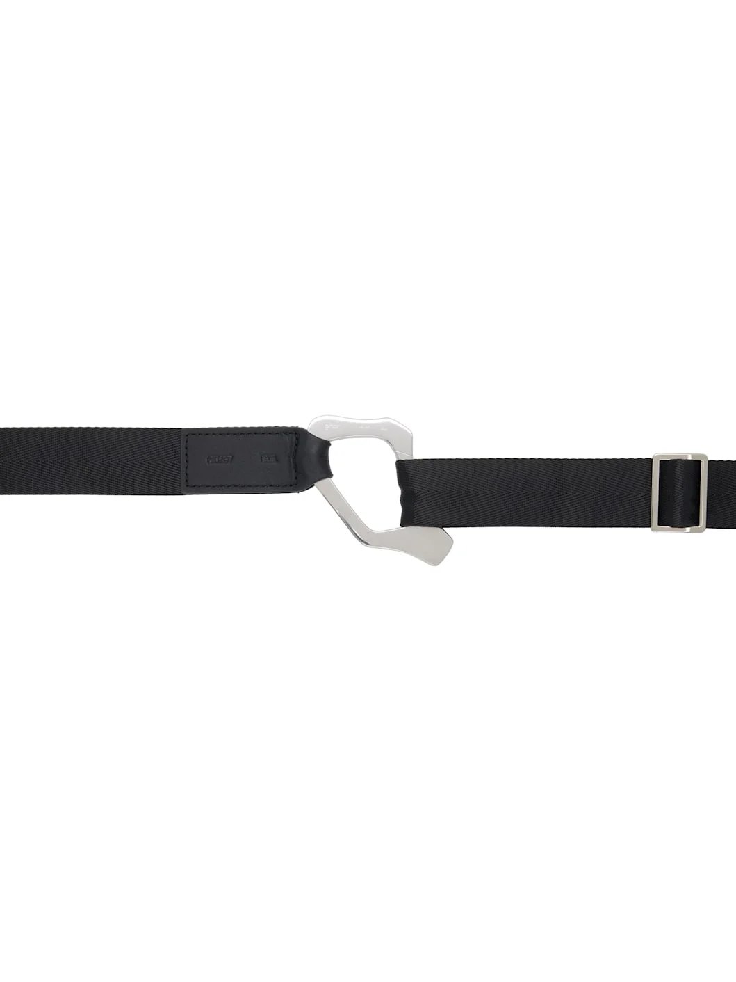 Black Solar Carabiner Belt - 1
