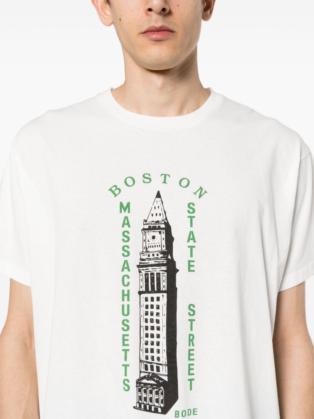 logo-print cotton T-shirt - 5