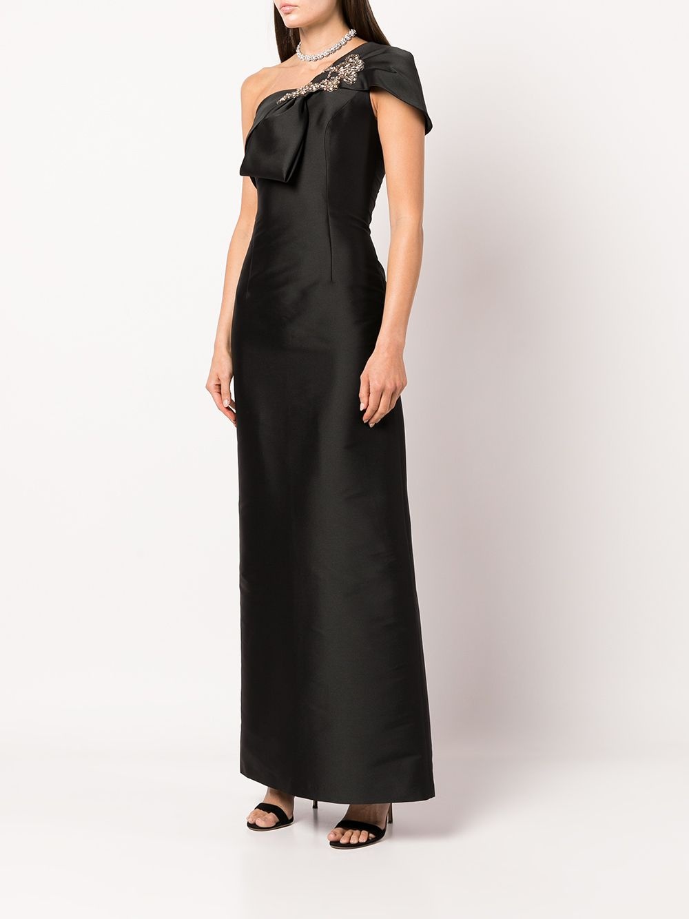 Ines one-shoulder gown - 3
