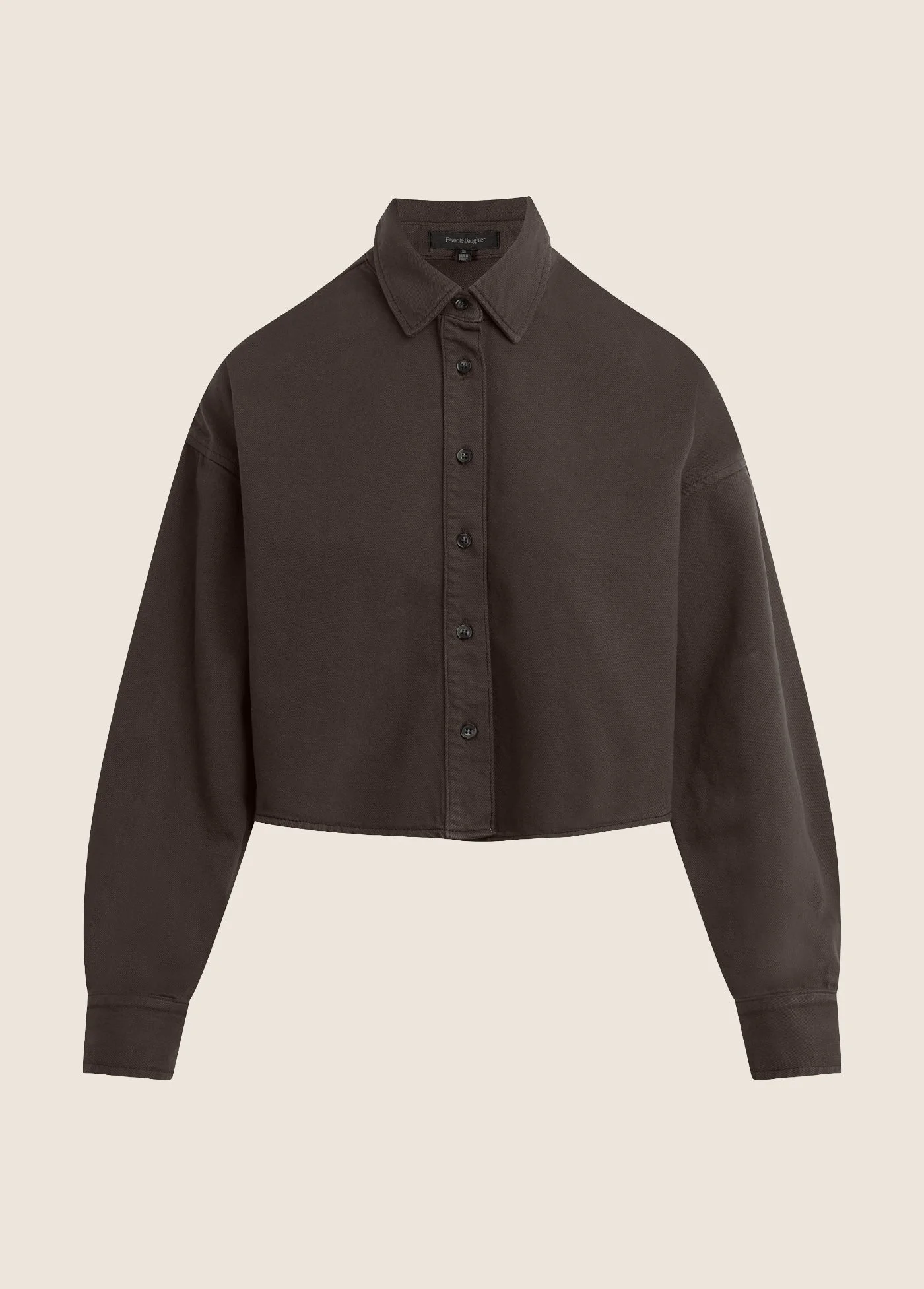 THE CROP EX-BOYFRIEND SHIRT - 1