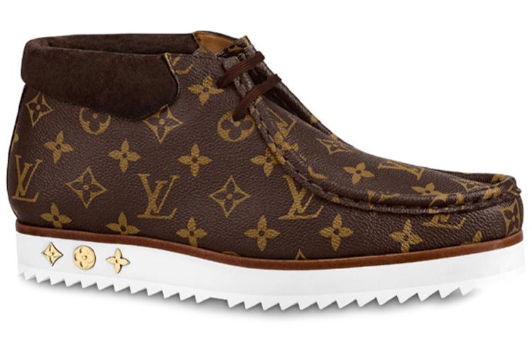 LOUIS VUITTON Mods Ankle Boots 'Brown Monogram' 1A81E6 - 2