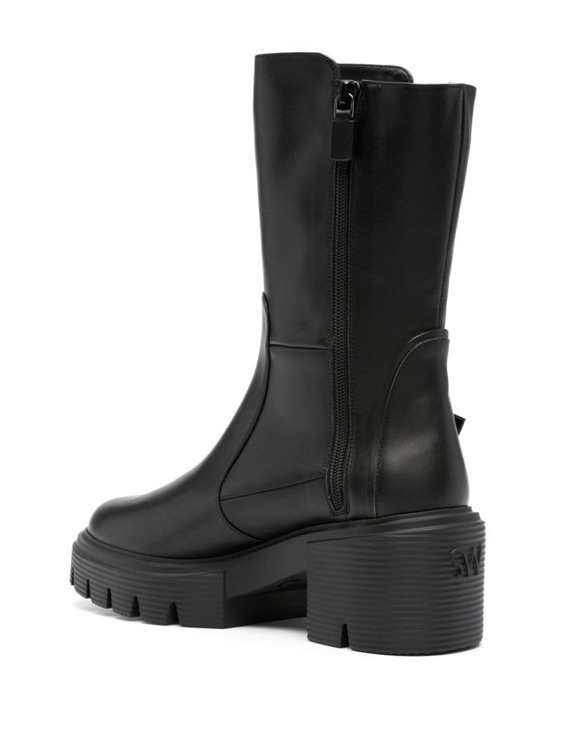 Soho Gia 75mm leather boots 3