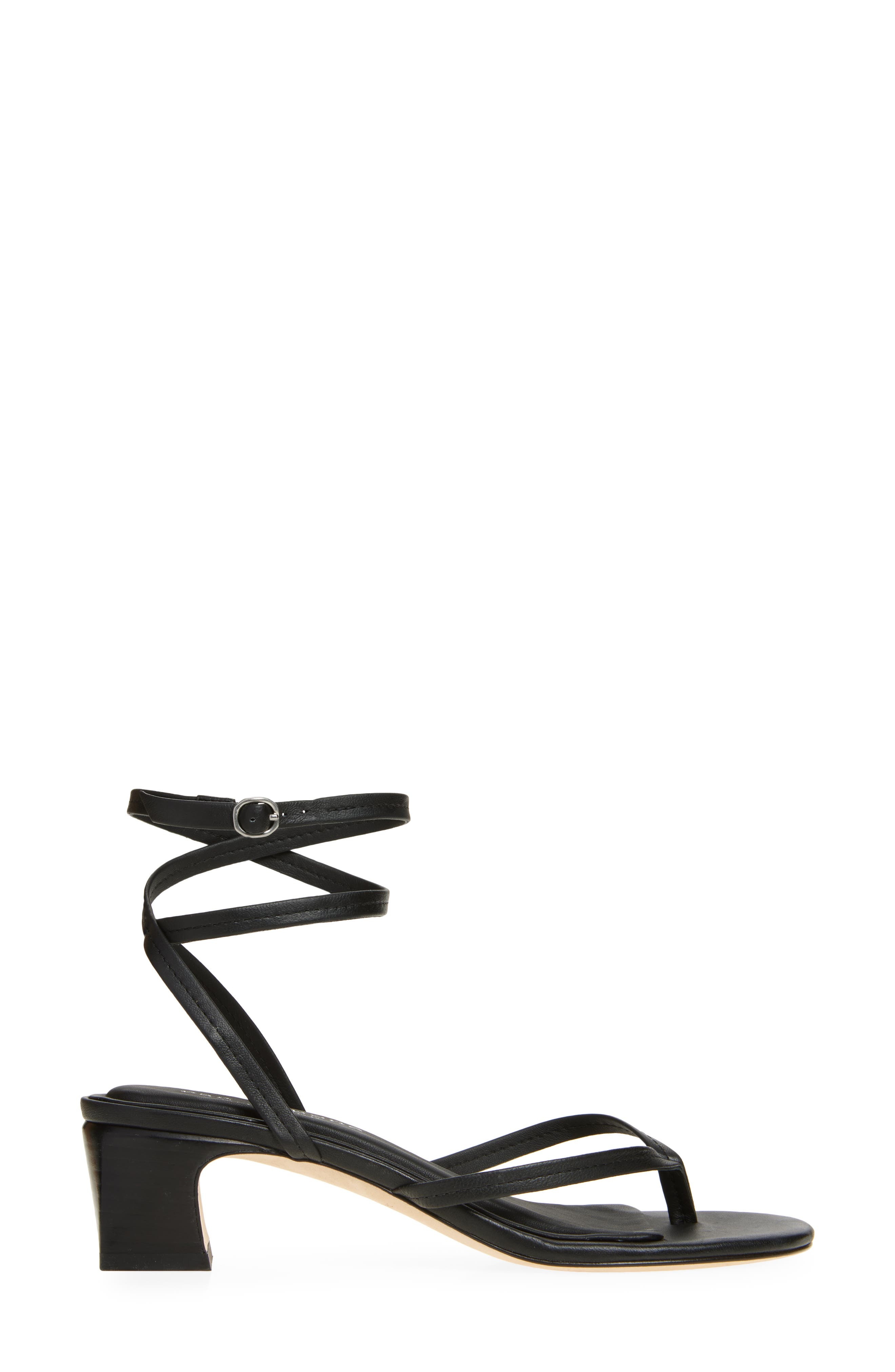 rag & bone Gemma Ankle Strap Sandal in Black at Nordstrom - 3