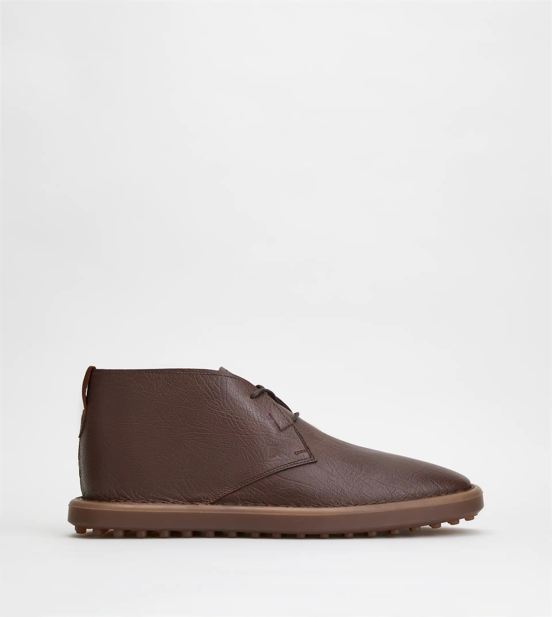 DESERT BOOTS IN LEATHER - BROWN - 1