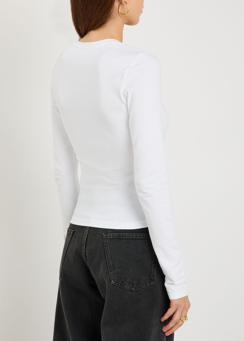 Good American Stretch-cotton T-shirt 3