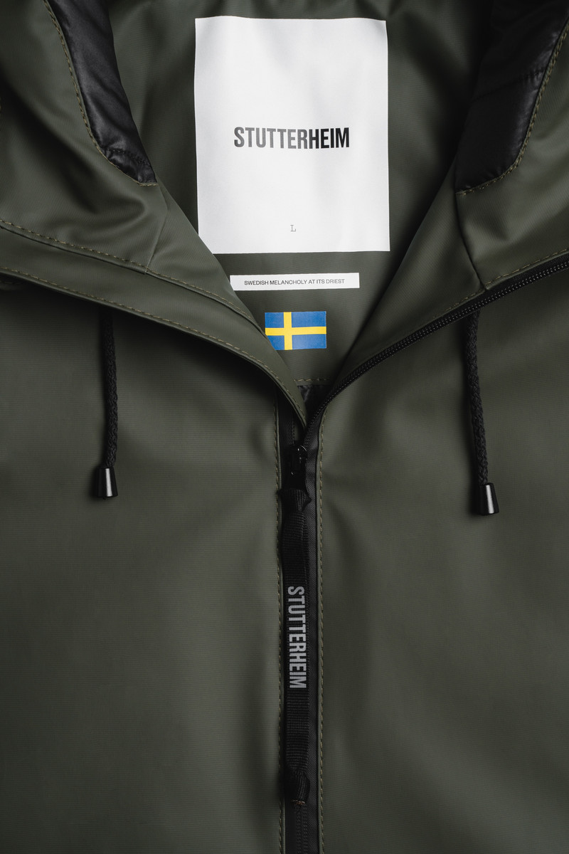 Stutterheim Stockholm Winter Jacket Green outlook