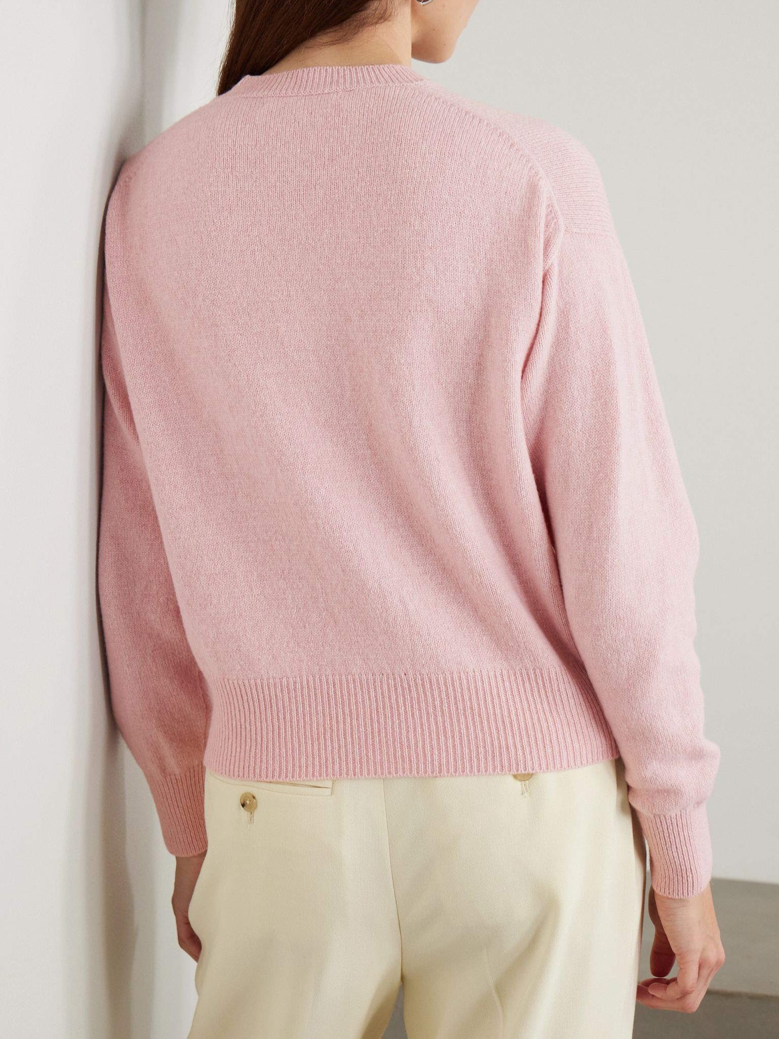 Ada wool cardigan Baby pink - 3