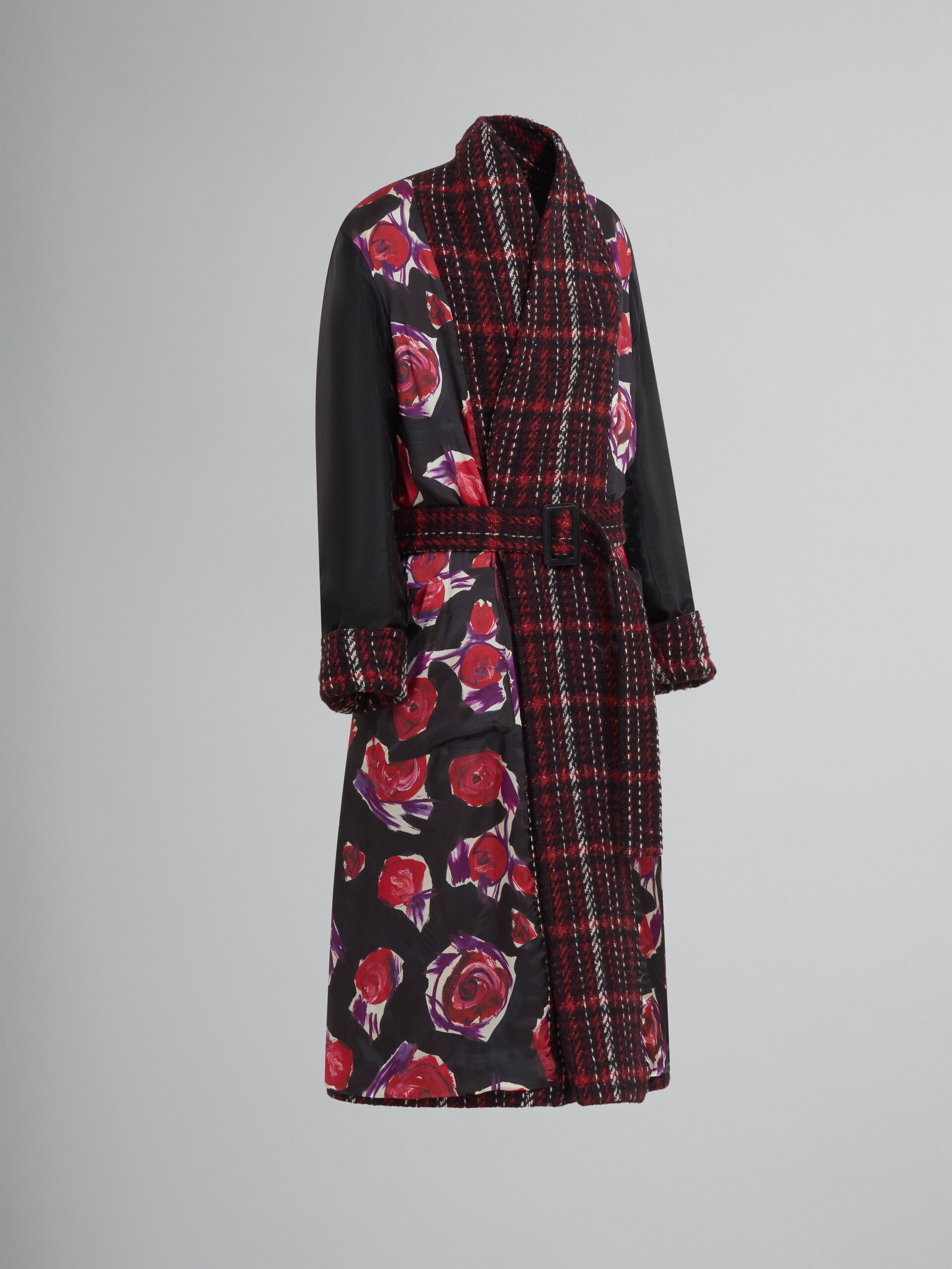 SPECKLED TWEED COAT - 5