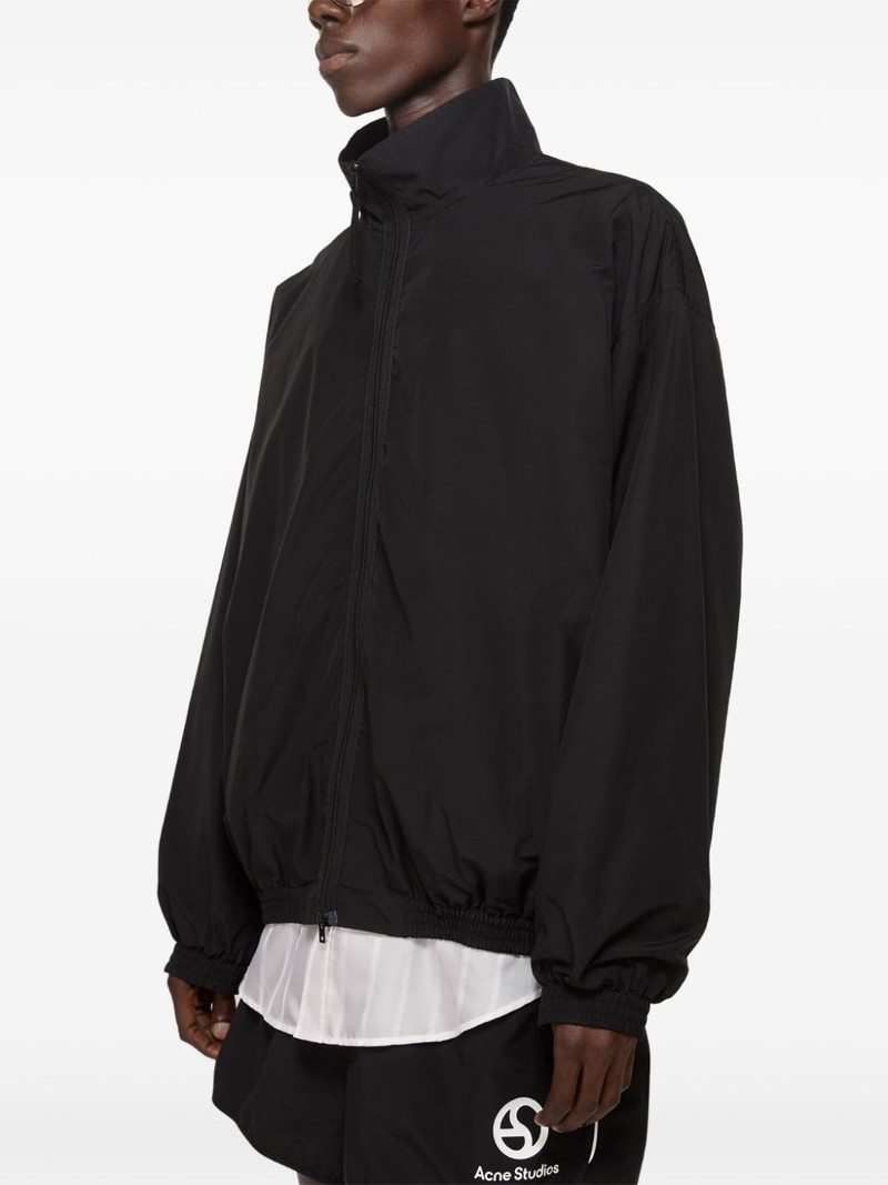 logo-embroidered jacket 4