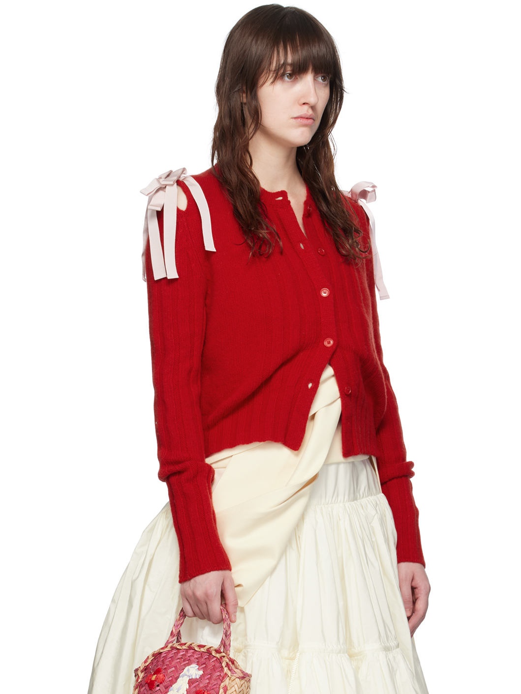 Red Ribbon Cardigan - 2