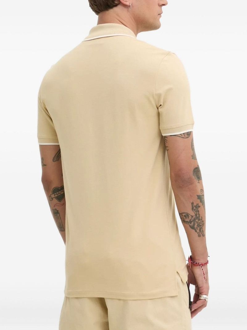 HUGO logo-print polo shirt outlook