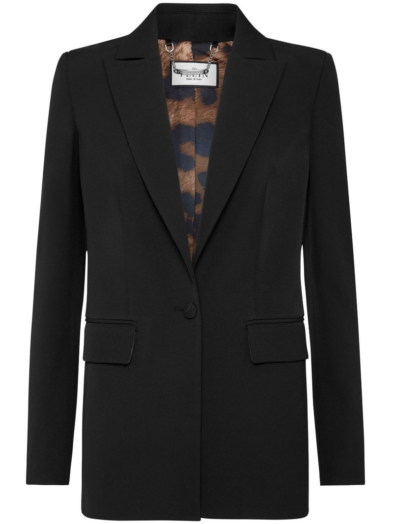 Cady Boxy single-breasted blazer 1