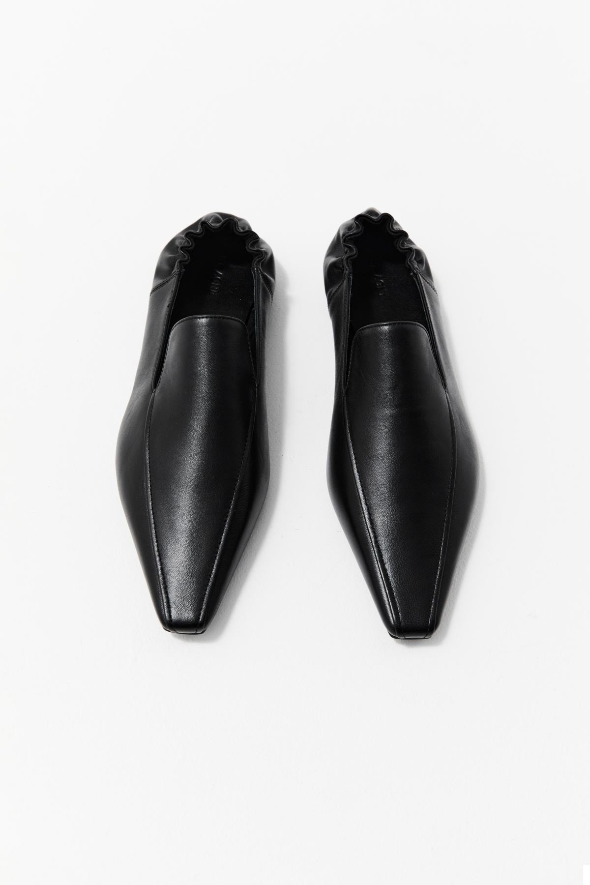 Flat Loafer - Black - 1