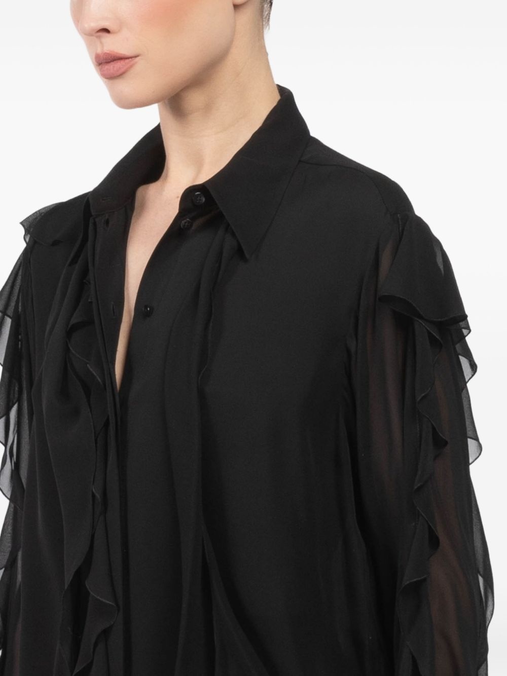 Sheer Twist blouse - 7