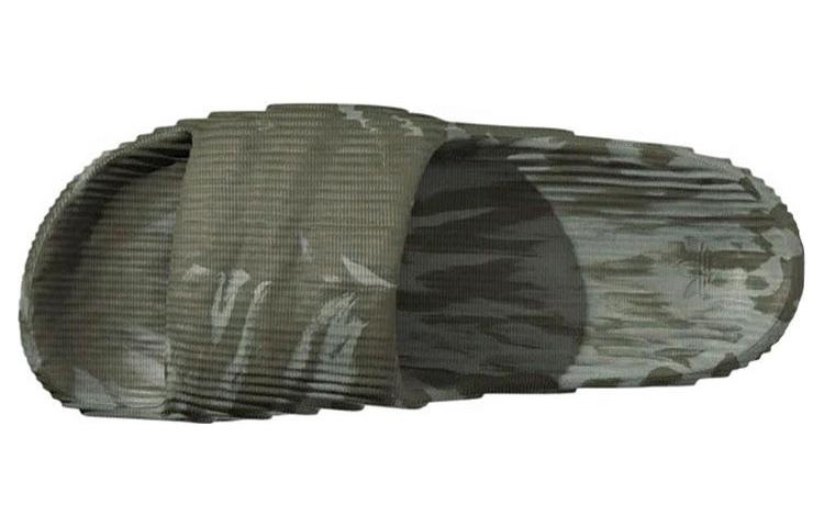 adidas Adilette 22 Slides 'Olive Strata Silver Green' HP6517 - 4