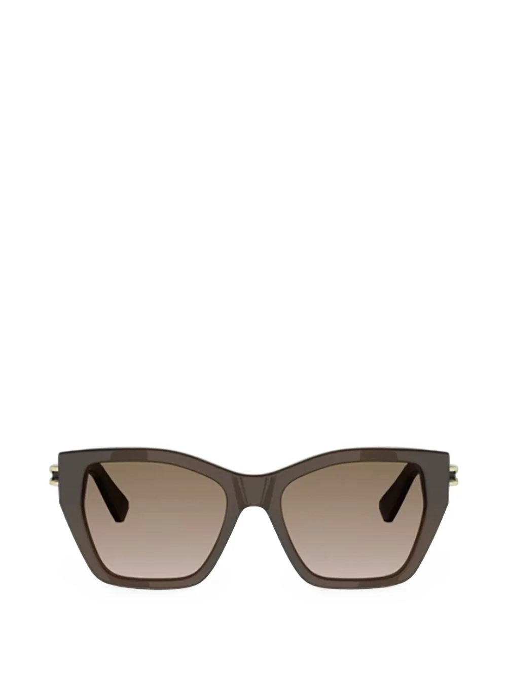 geometric-frame sunglasses - 1
