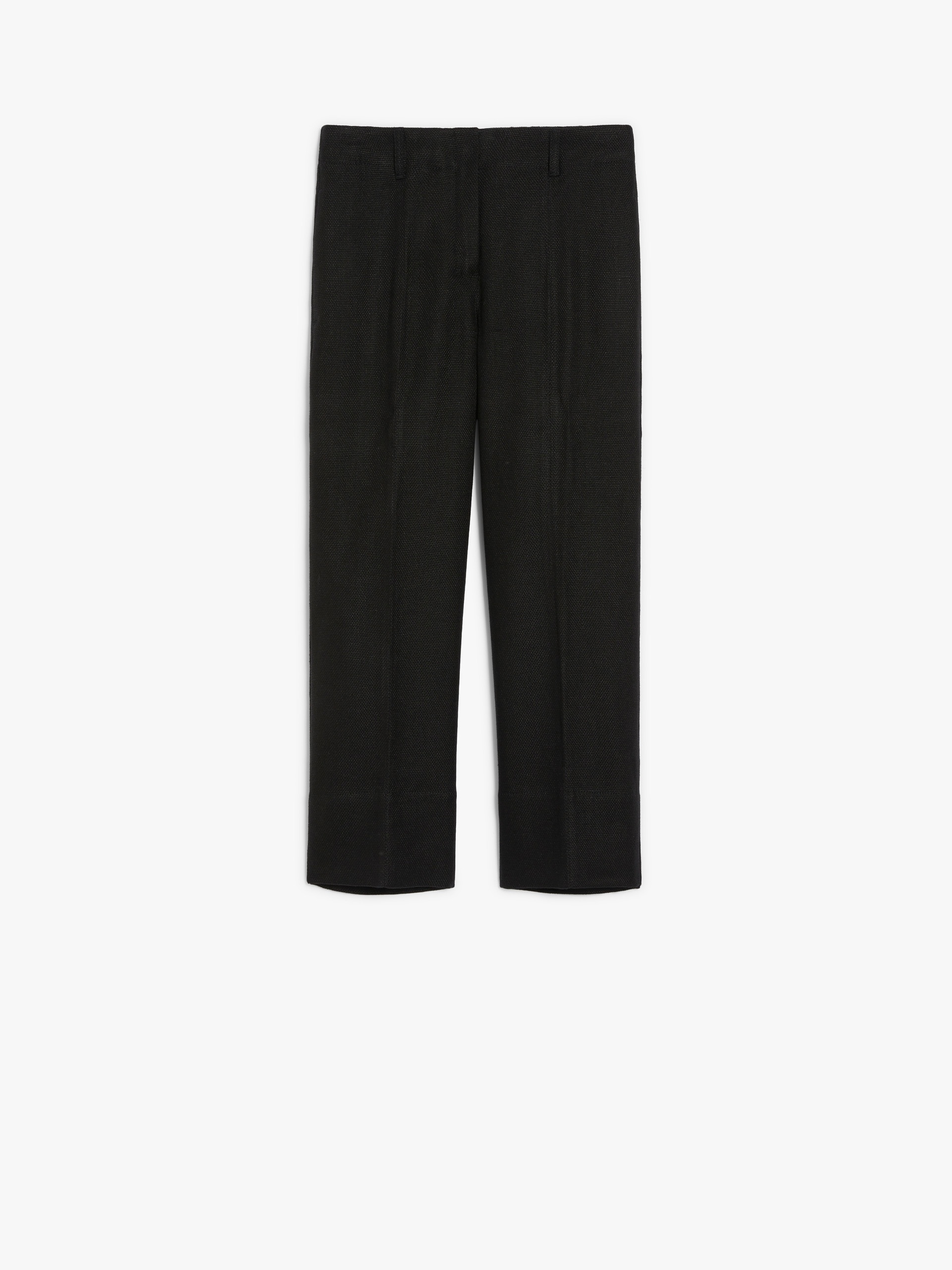 CADICE Straight-fit linen and cotton trousers - 1
