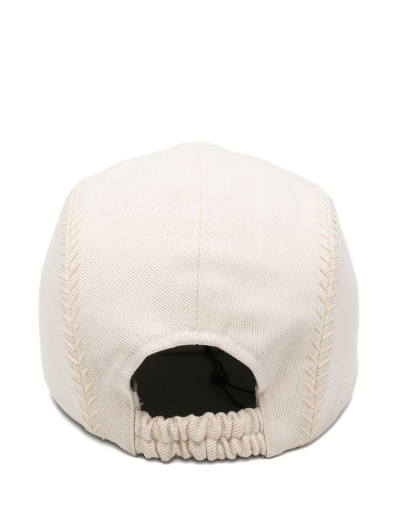 JACQUEMUS logo-embroidered cap outlook