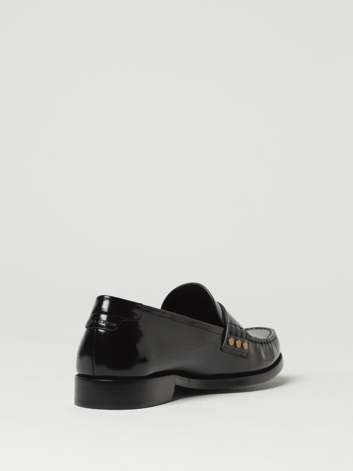 Saint Laurent moccasins in brushed leather - 3