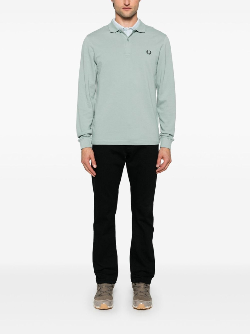Fred Perry logo-embroidered polo shirt outlook