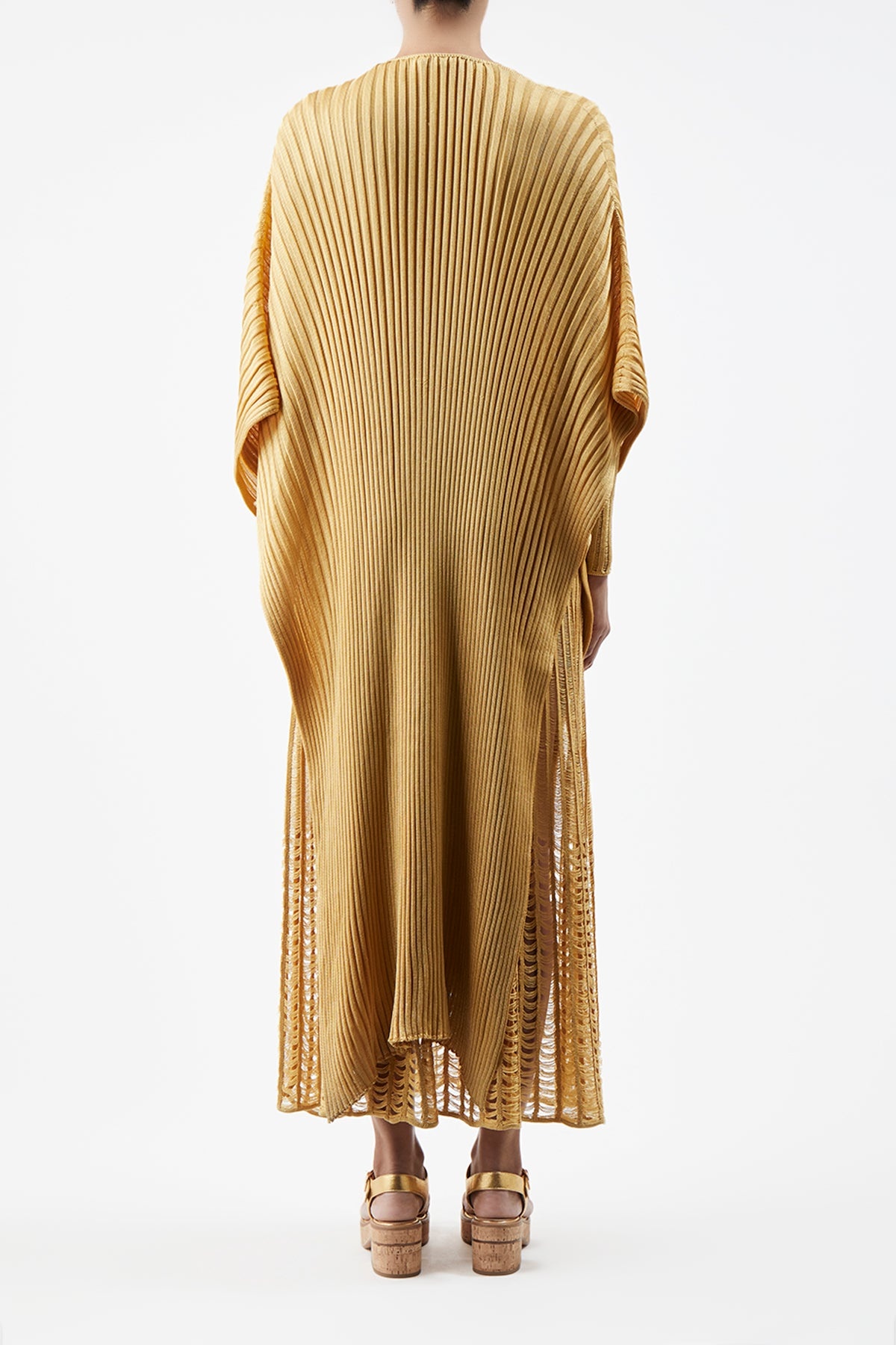 Taos Poncho in Silk - 5
