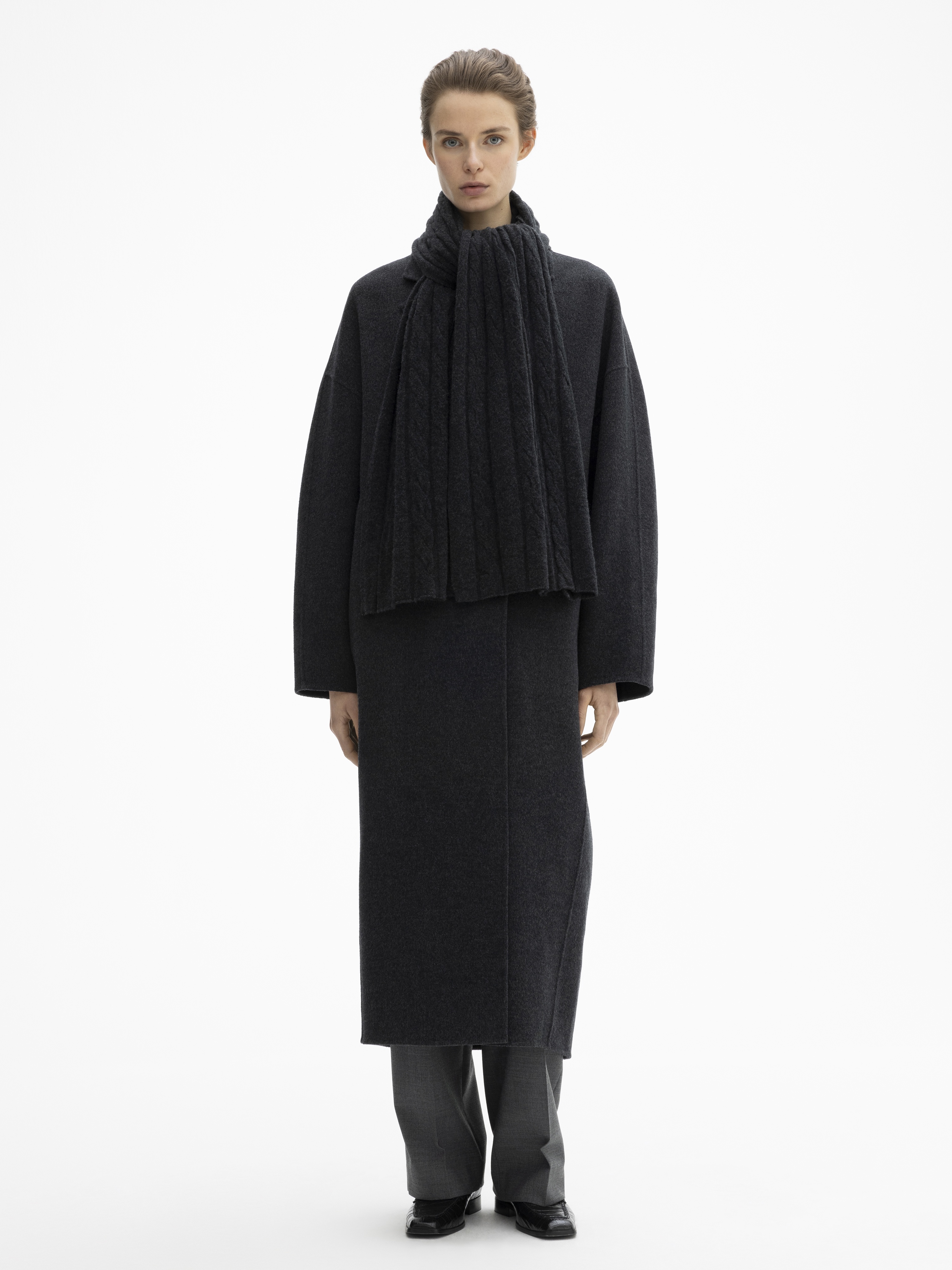 Cashmere blend scarf - 5