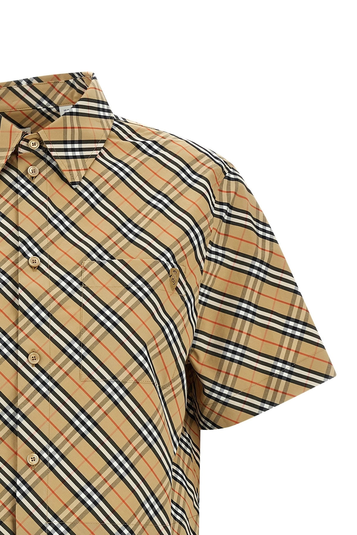 'B Shield' check shirt - 4