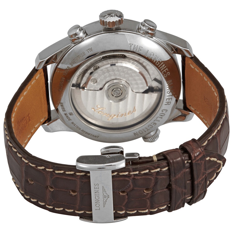 Longines Master Retrograde Seconds Automatic White Dial Men's Watch L2.715.4.78.3 - 3